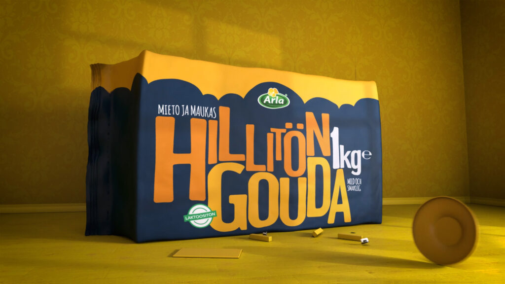 Arla Hillitön gouda